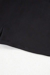 Square Neck Denim Overalls with Pockets