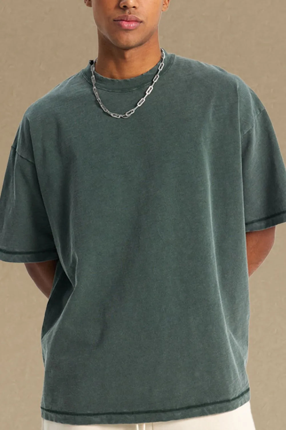 Men's Round Neck Half Sleeve T-Shirt