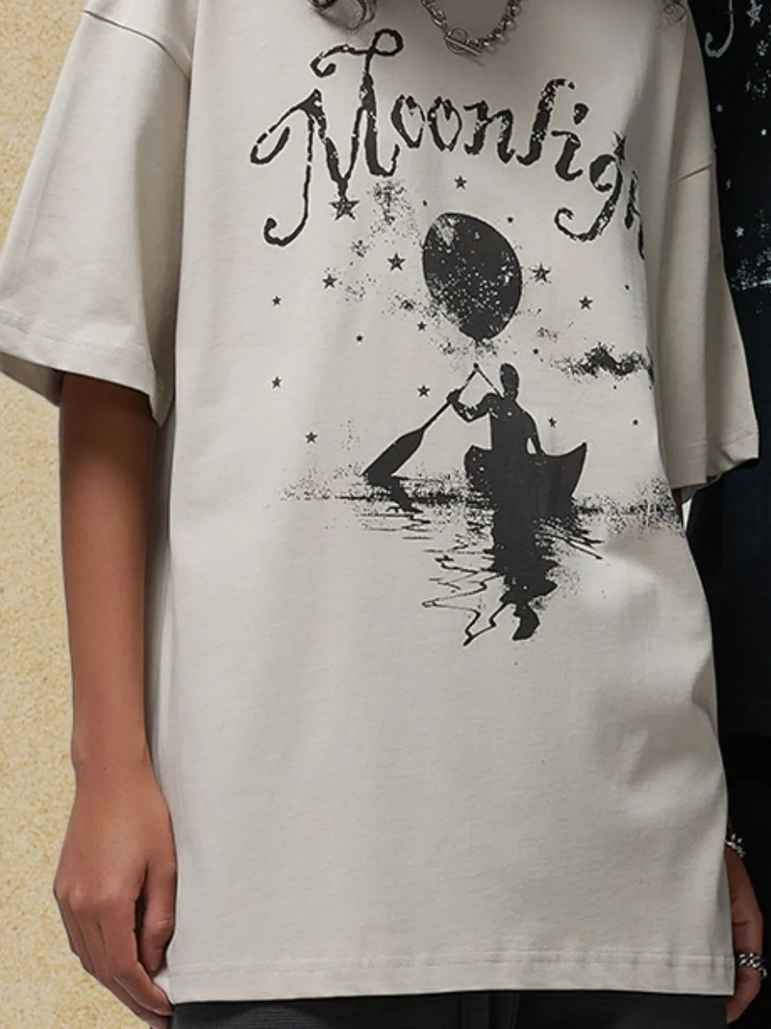 Men's Graphic Round Neck Half Sleeve T-Shirt