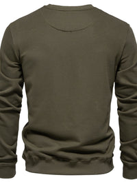 Men's Round Neck Long Sleeve Sweatshirt