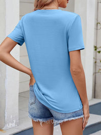 Round Neck Short Sleeve T-Shirt