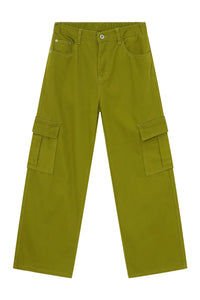 Men's Mid Rise Jeans with Cargo Pockets