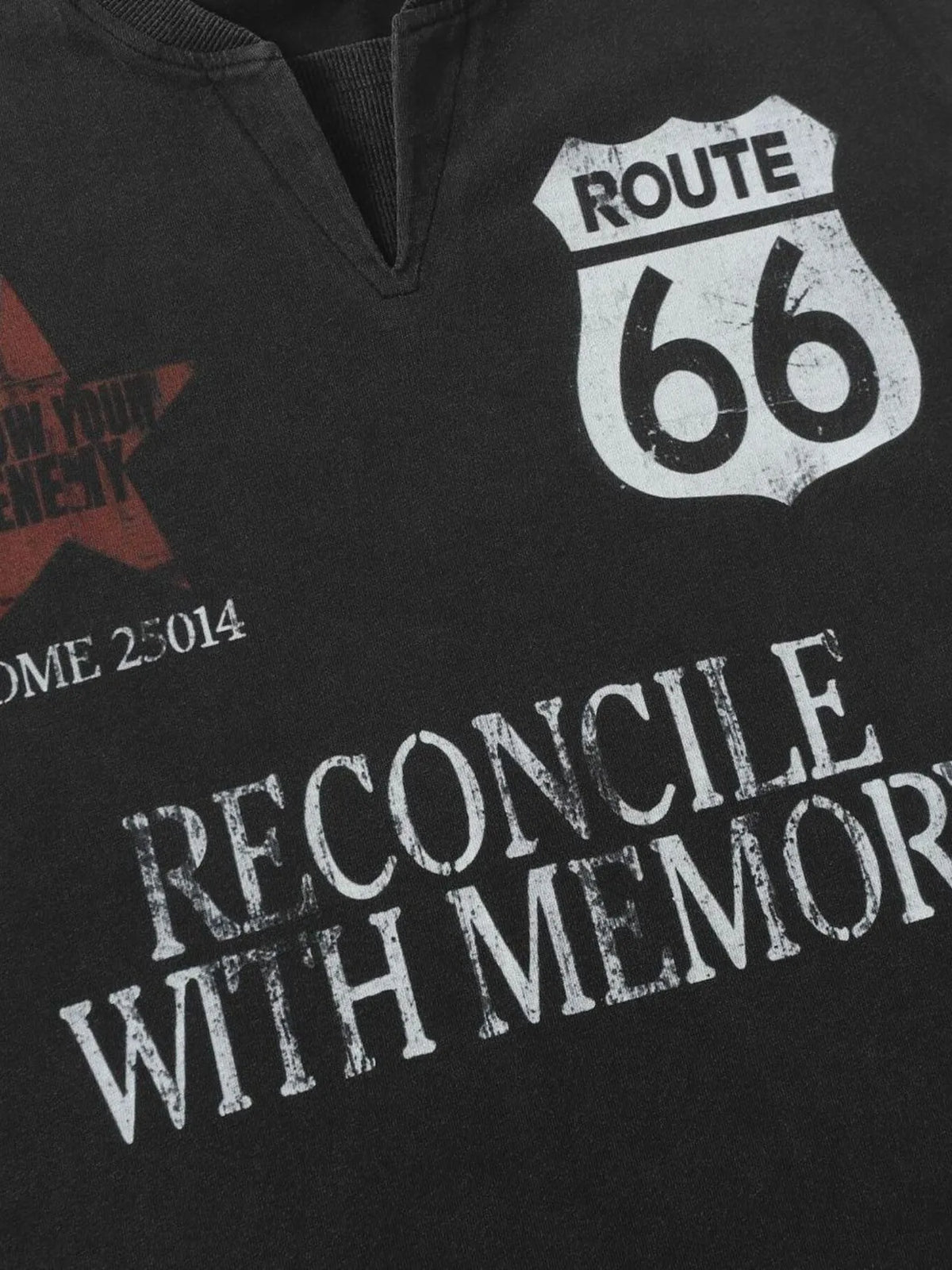 Men's Letter Graphic Contrast Long Sleeve T-Shirt