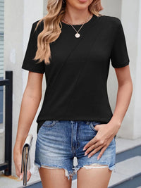 Round Neck Short Sleeve T-Shirt