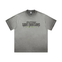 Men's Graphic Round Neck Short Sleeve T-Shirt