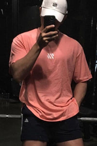 Men's Plus Size Round Neck Half Sleeve T-Shirt