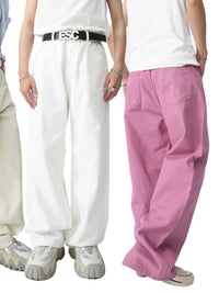 Mid Rise Baggy Men's Jeans