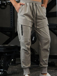 Men's Drawstring Joggers with Pockets