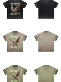 Men's Graphic Round Neck T-Shirt