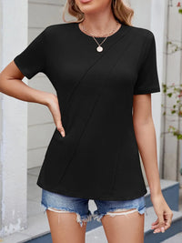 Round Neck Short Sleeve T-Shirt