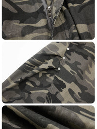 Men's Camouflage Pocketed Shorts