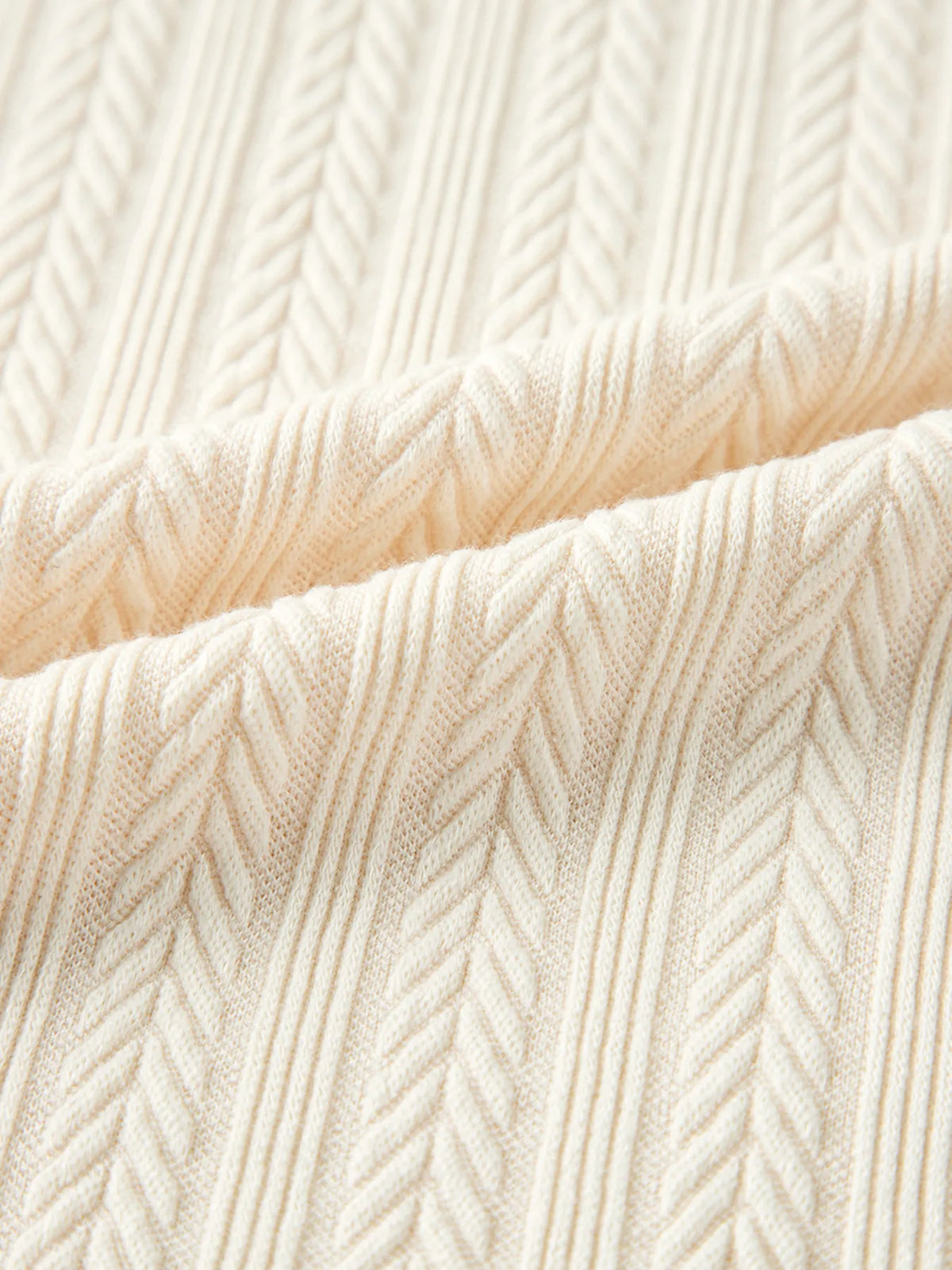 Polka Dot Mesh Puff Sleeve Textured Blouse