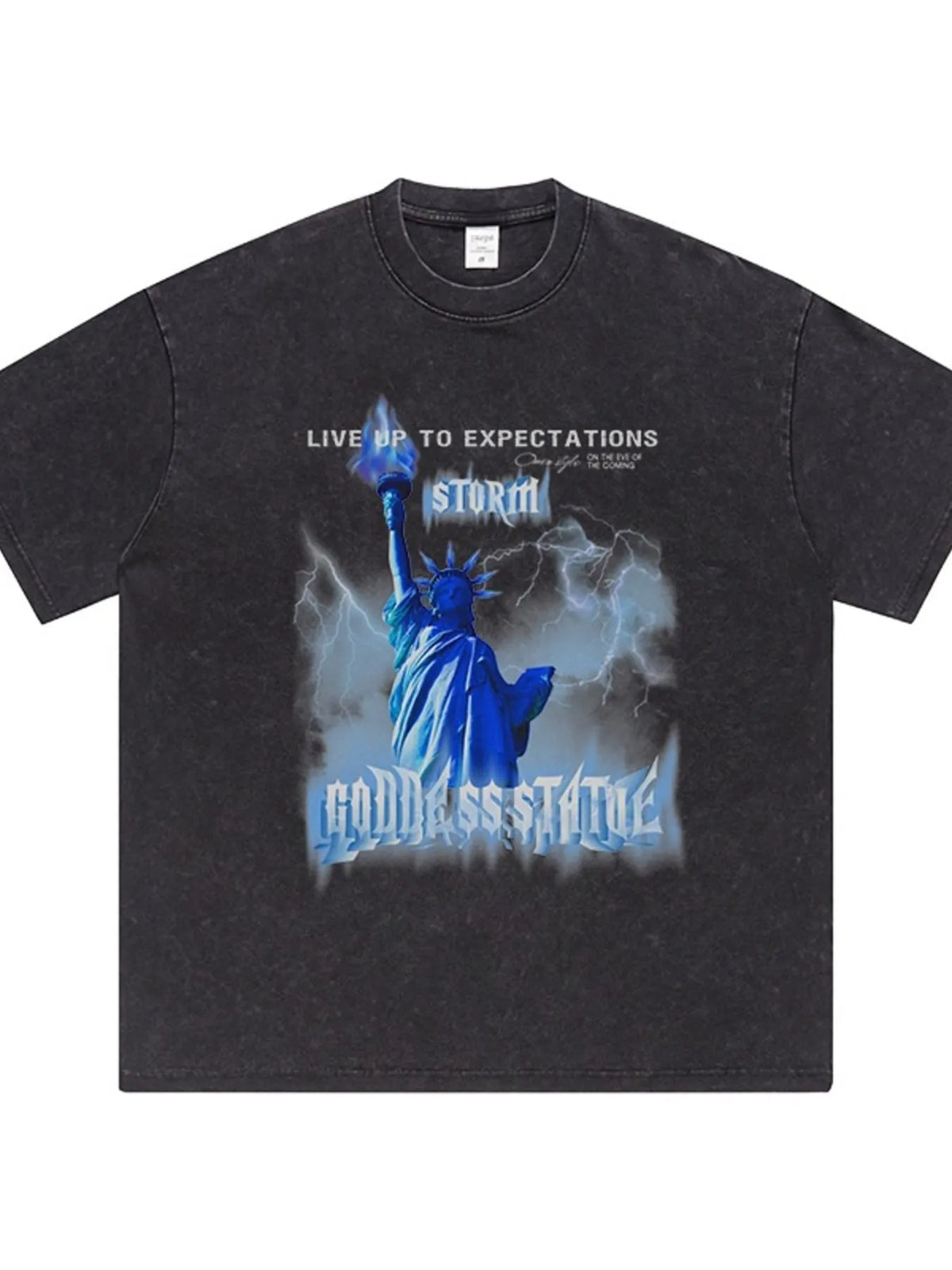 Men's Graphic Round Neck Short Sleeve T-Shirt