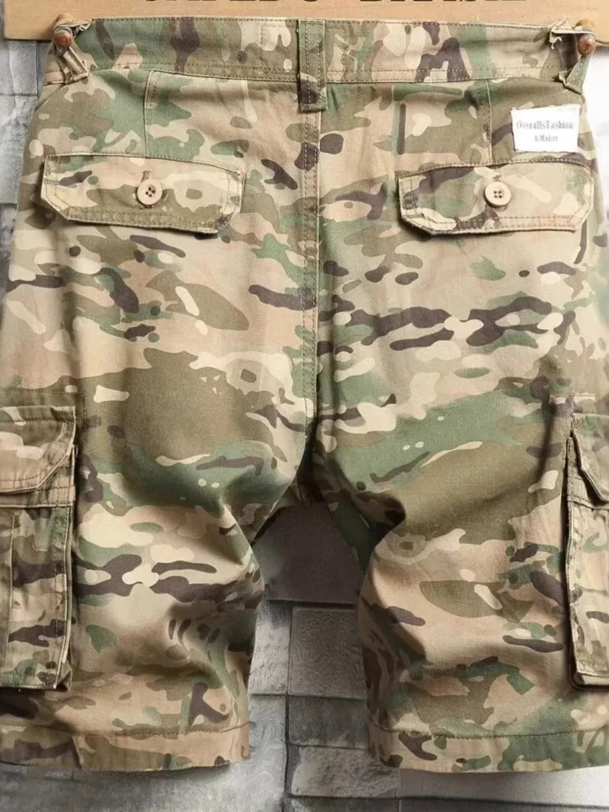 Men's Camouflage Cargo Shorts