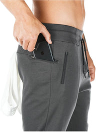 Men's Full Size Jogger Active Pants with Drawstring Plus Size