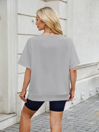 Round Neck Short Sleeve T-Shirt
