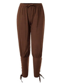 Men's Full Size Drawstring Joggers Plus Size