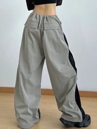 Drawstring Wide Leg Pants