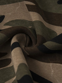 Men's Camouflage Drawstring Shorts