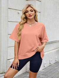 Round Neck Short Sleeve T-Shirt