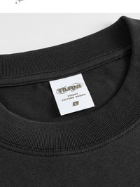 Men's Graphic Round Neck Short Sleeve T-Shirt