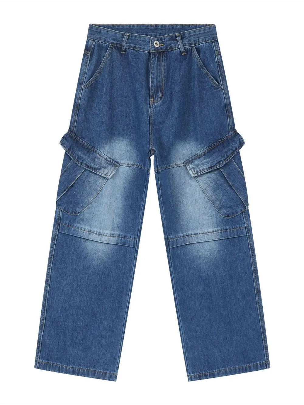 Men's Baggy Jeans with Pockets