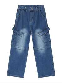 Men's Baggy Jeans with Pockets