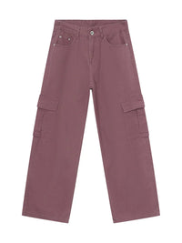 Wide Leg Cargo Jeans
