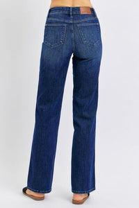 Judy Blue Full Size Tummy Control Straight Jeans Plus Size