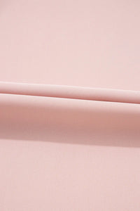 Leopard Jacquard Patchwork Crisscross V Neck Short Sleeve Blouse