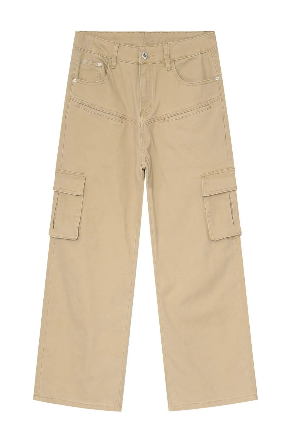 Men's Baggy Jeans with Cargo Pockets