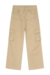 Men's Baggy Jeans with Cargo Pockets