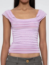 Ruched Solid Tank