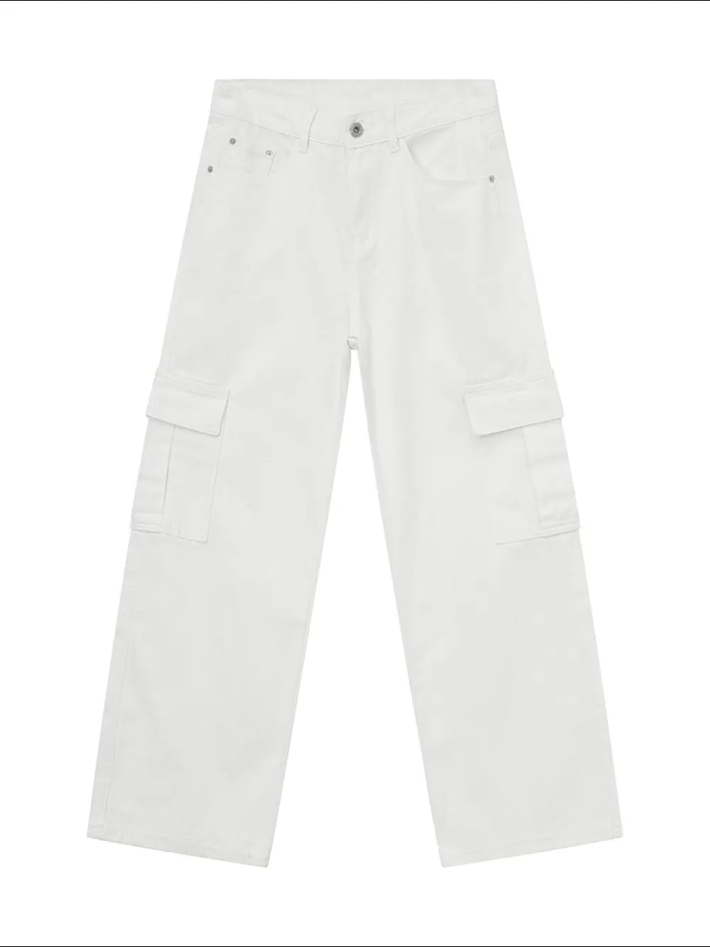 Wide Leg Cargo Jeans