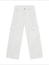 Wide Leg Cargo Jeans