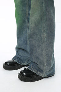 Mid Rise Men's Jeans with Pockets