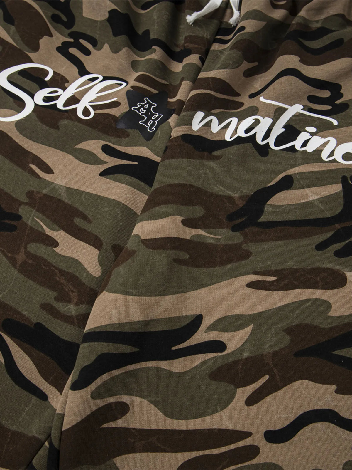 Men's Camouflage Drawstring Shorts