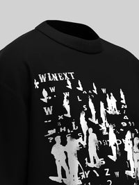 Men's Graphic Round Neck Short Sleeve T-Shirt