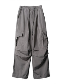 Drawstring Wide Leg Pants