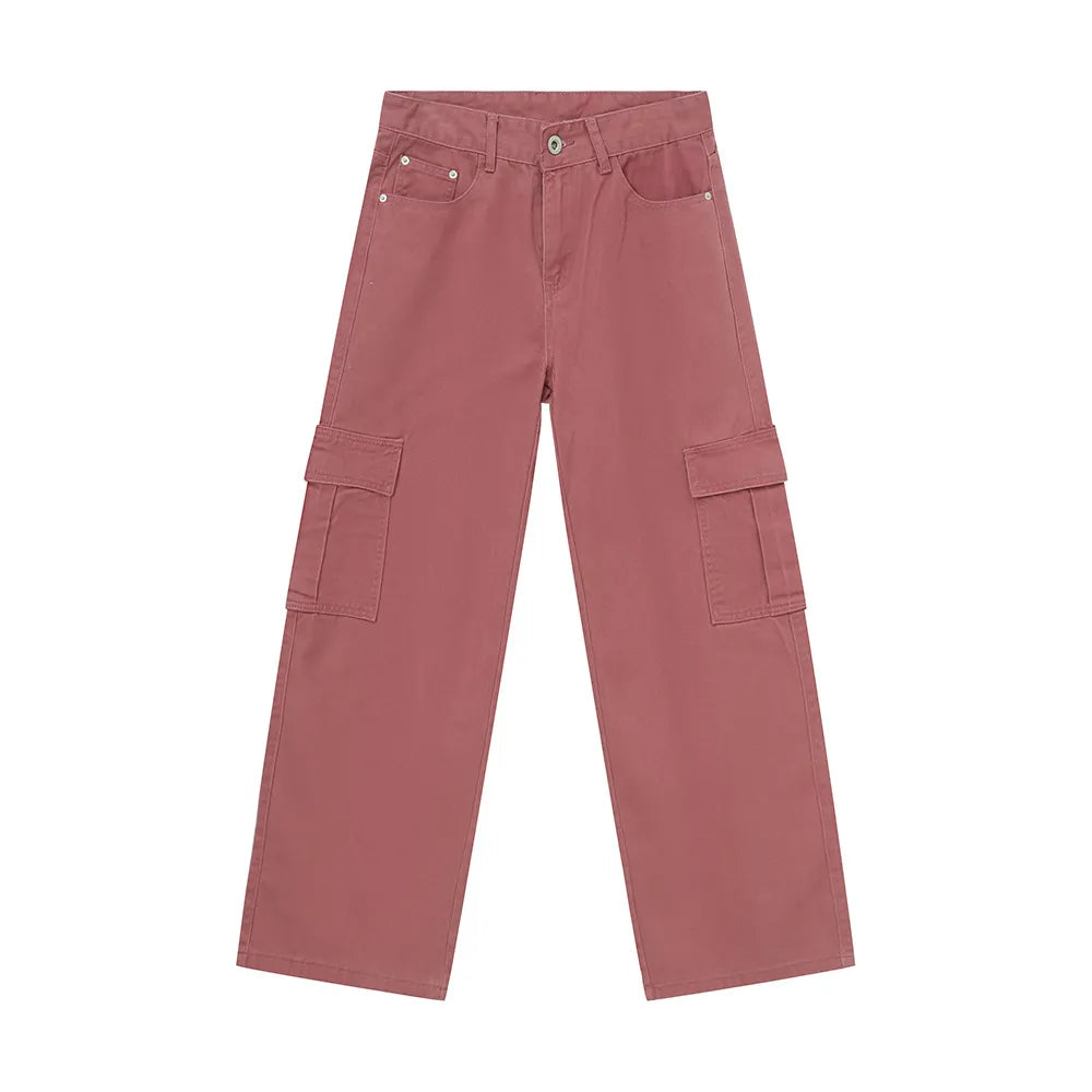 Wide Leg Cargo Jeans