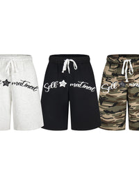 Men's Camouflage Drawstring Shorts