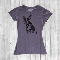 "Boston" Boston Terrier T-Shirt for Women