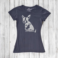 "Boston" Boston Terrier T-Shirt for Women