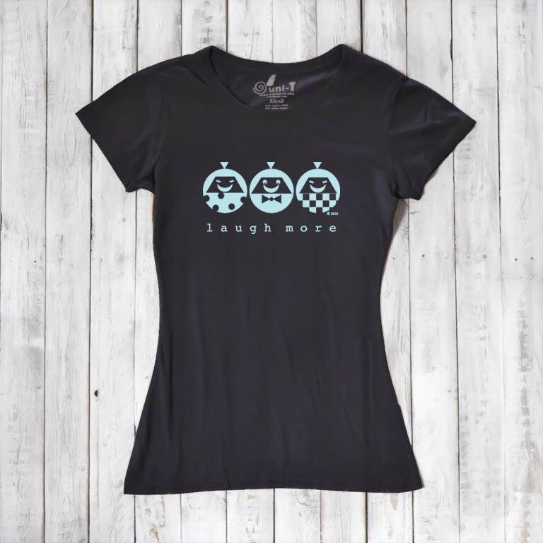 "Laugh More" T-Shirt for Women