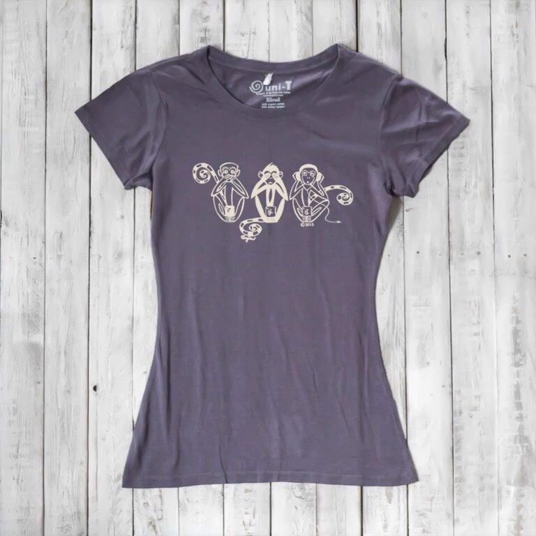 "See No Evil, Hear No Evil Speak No Evil" T-Shirt for Women
