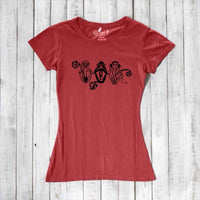 "See No Evil, Hear No Evil Speak No Evil" T-Shirt for Women