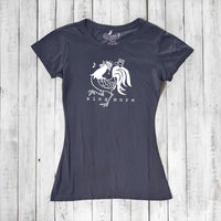 "Sing More" Rooster T-Shirt for Women
