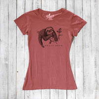 "Chill More" Sloth T-Shirt for Women