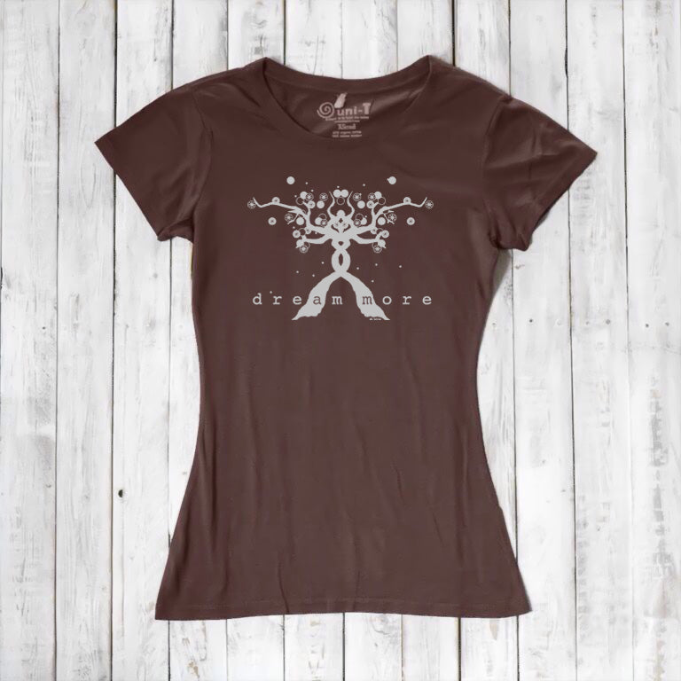 "Dream More" Motivational T-Shirt for Women