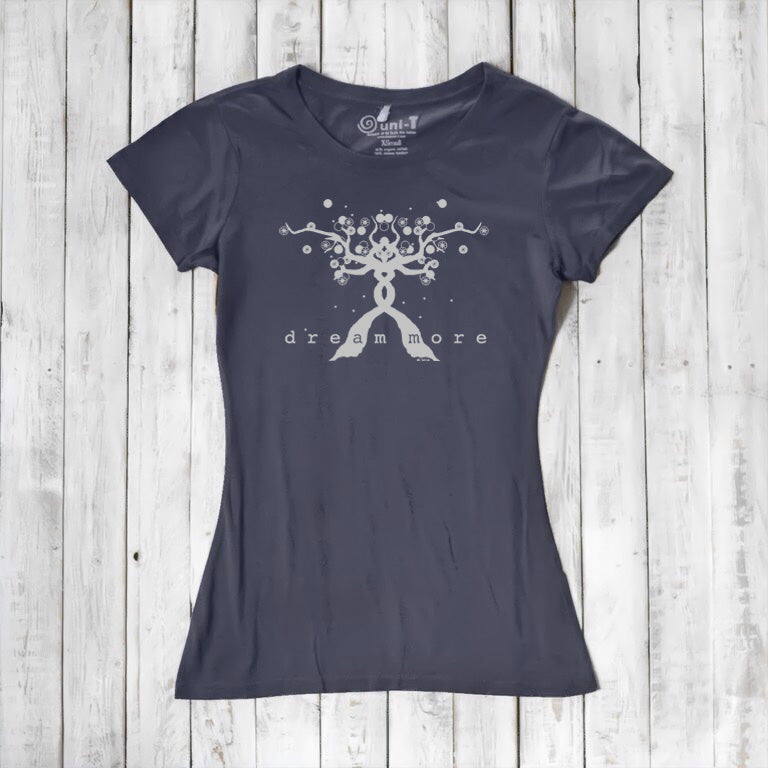 "Dream More" Motivational T-Shirt for Women